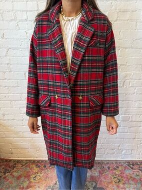 Kiel James Patrick big barn flannel coat size Xlarge
